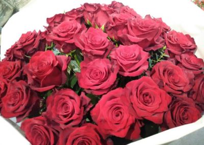 bouquet roses rouges